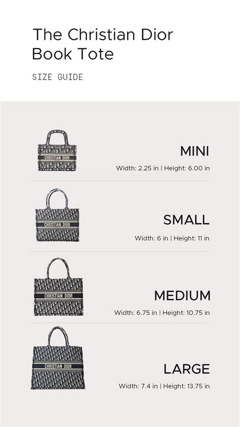 dior by dior livre|dior book tote sizes.